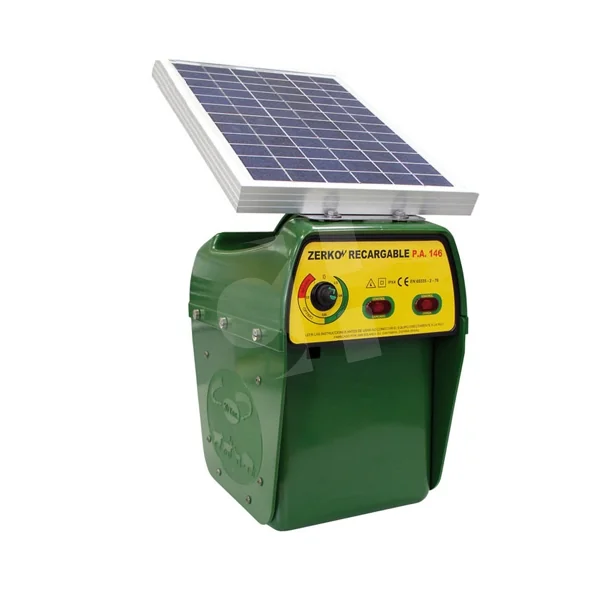 PASTOR ELﾃ韻TRICO SOLAR 10 W RECARGABLE
