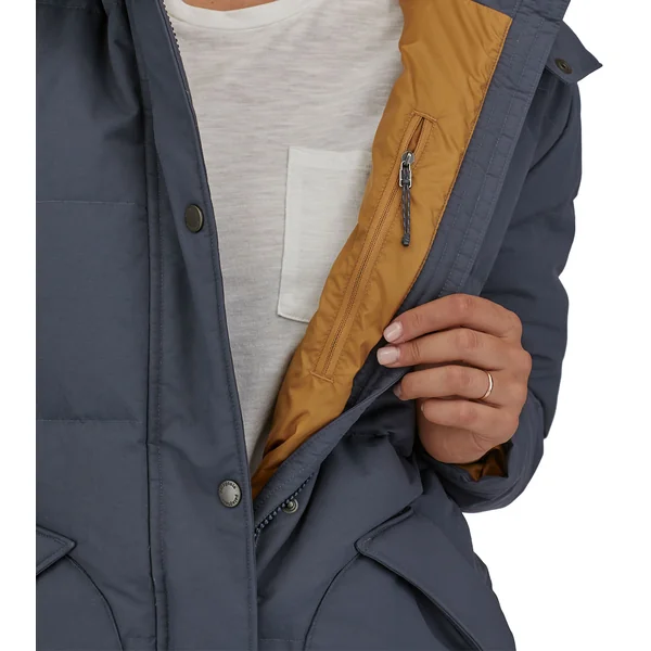 Patagonia W's Downdrift Parka BLK - Imagen 4