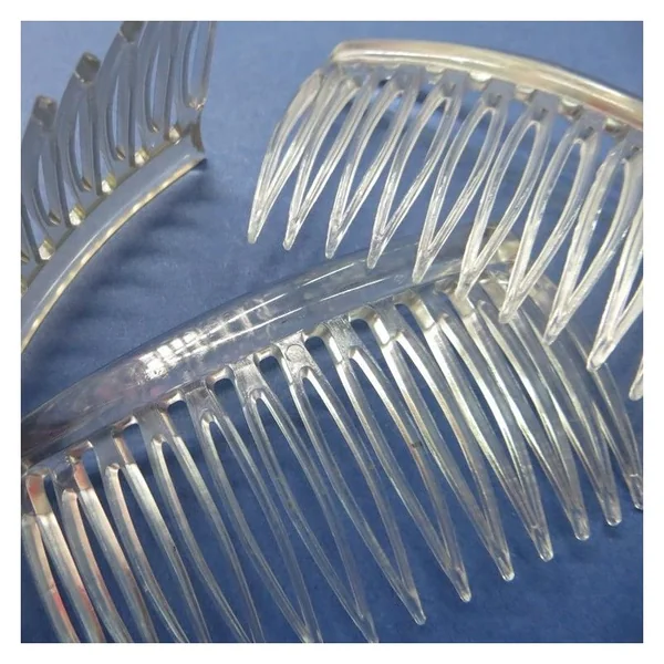 Peineta transparente