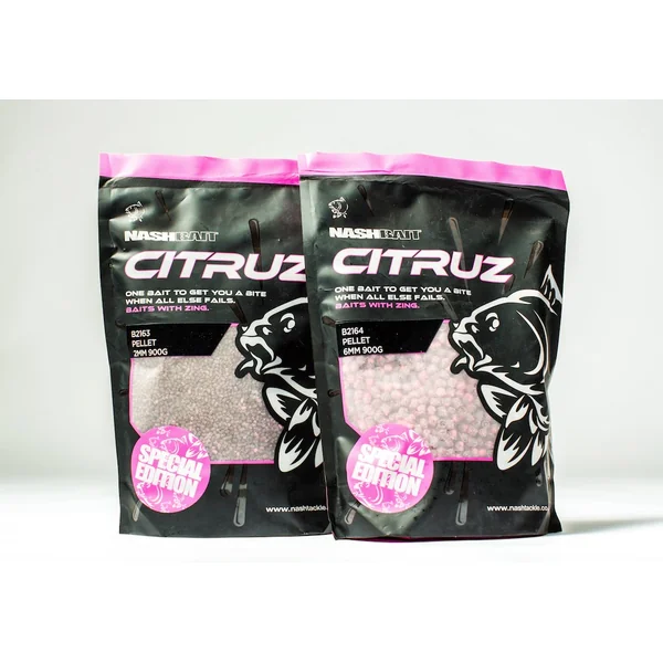 PELLETS NASH CITRUZ 6MM 900GR.