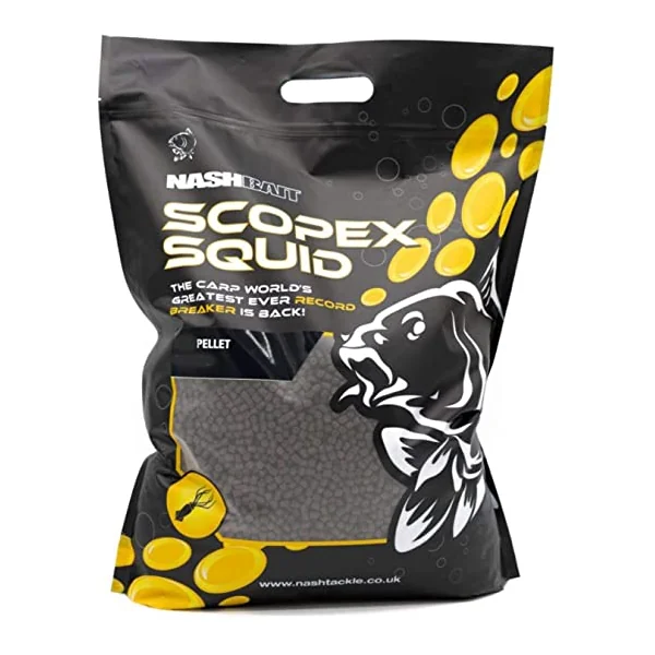 PELLETS NASH SCOPEX SQUID 6MM 900GR