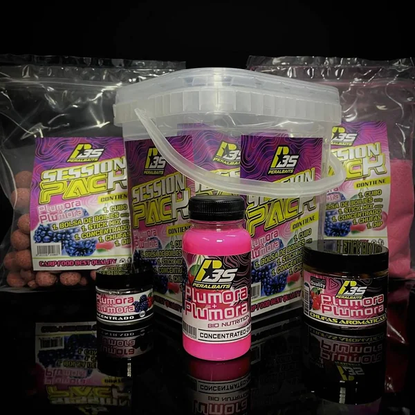 PERALBAITS PLUM MORA SESSION PACK - Arapaima Fishing