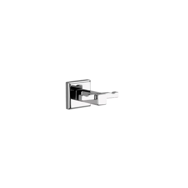 Percha doble Colorado - Cromo Brillo