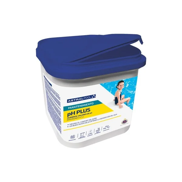 pH Plus granulado Astralpool 5 kg ref 74896
