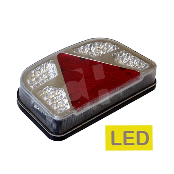 PILOTO 7 SERVICIOS LED DCHO. C/TRIANGULO