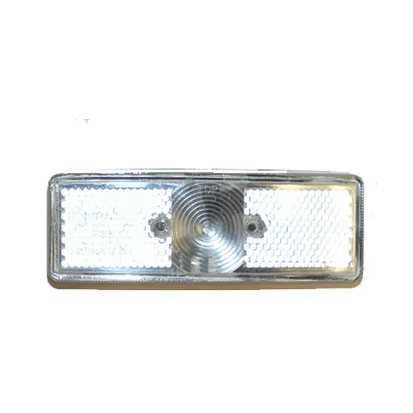 PILOTO GALIBO BLANCO RECTANGULAR C/REFLE - Imagen 2