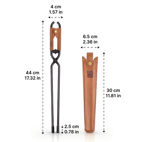 Pinzas para fogata de camping - Imagen 3