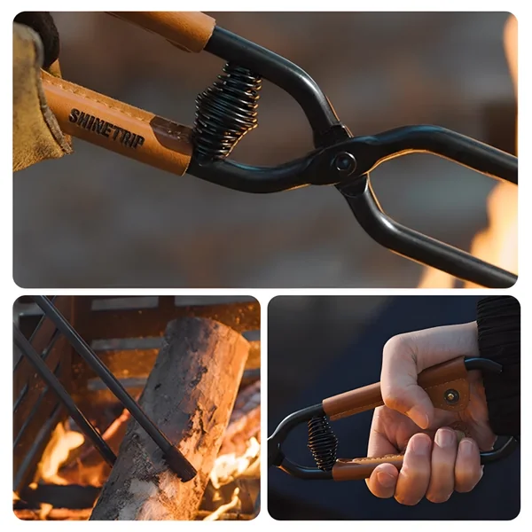 Pinzas para fogata de camping - Imagen 4