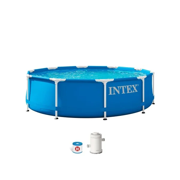 Piscina desmontable circular INTEX Metal Frame 3 metros c/depuradora