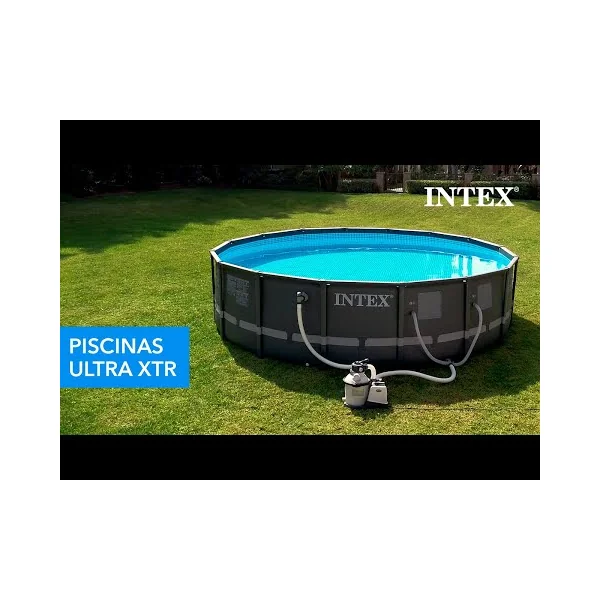 Piscina desmontable Ultra XTR Frame rectangular 7 metros con depuradora de arena