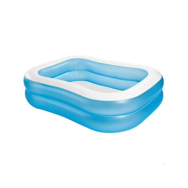Piscina familiar inflável INTEX forma retangular