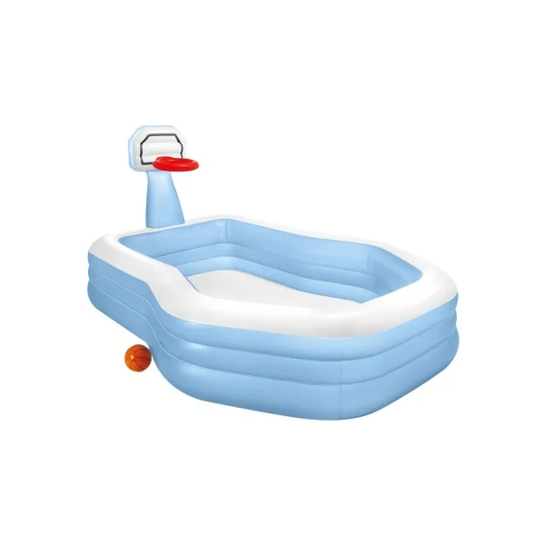 Piscina Hinchable Infantil INTEX con canasta de baloncesto