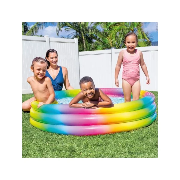 Piscina hinchable infantil INTEX multicolor - Imagen 2