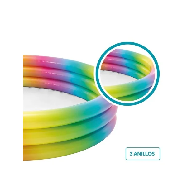 Piscina hinchable infantil INTEX multicolor - Imagen 3