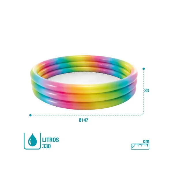 Piscina hinchable infantil INTEX multicolor - Imagen 6