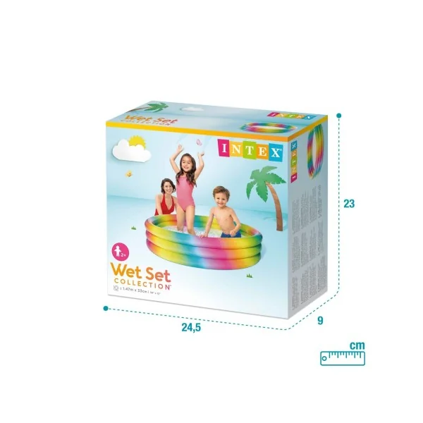 Piscina hinchable infantil INTEX multicolor - Imagen 7
