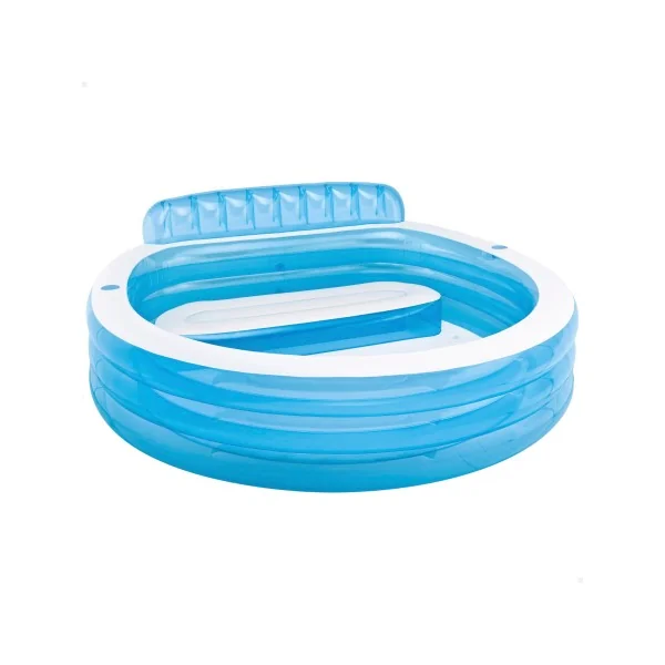 PISCINA HINCHABLE INTEX CON SILLÓN 229X218X79 CM - 640 L