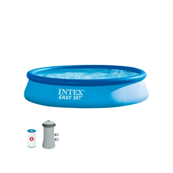 Piscina hinchable INTEX Easy Set 4 metros con depuradora