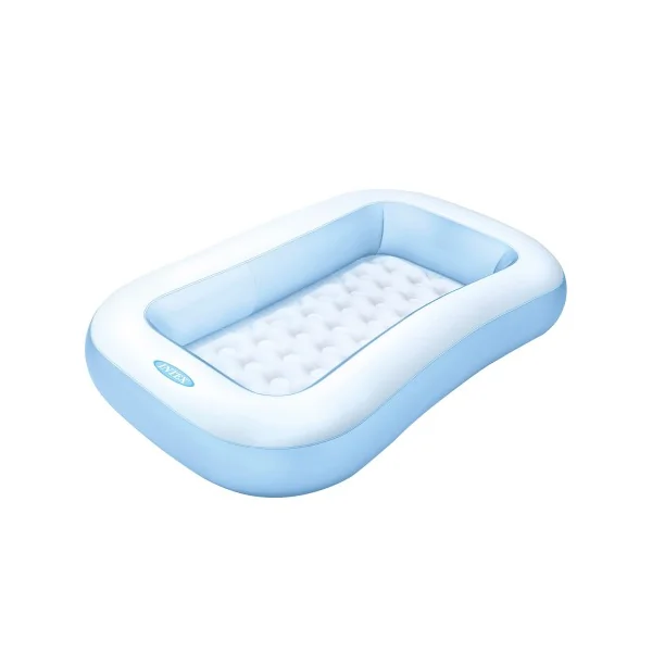 PISCINA HINCHABLE INTEX RECTANGULAR 166X100X28 CM - 102 L