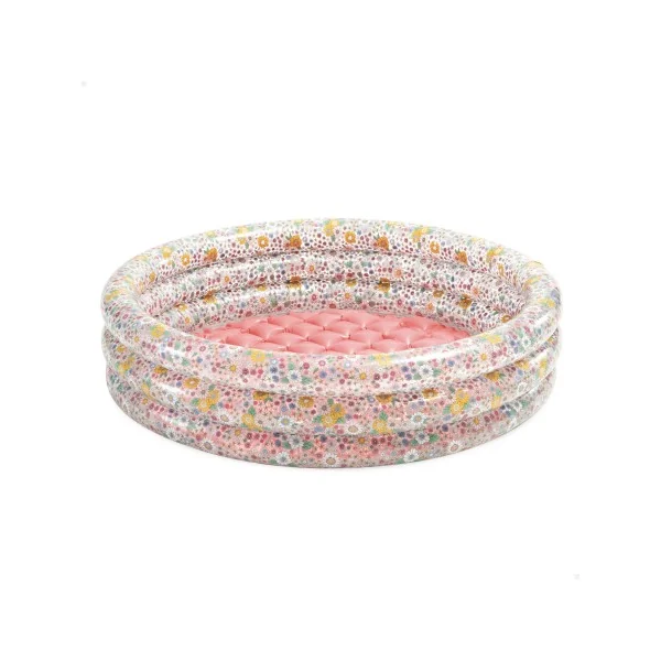 Piscina inflável Sweet Blossom com piso acolchoado