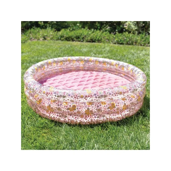 Piscina inflável Sweet Blossom com piso acolchoado - Imagen 6