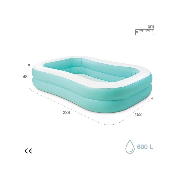 Piscina insuflável INTEX retangular - Imagen 4