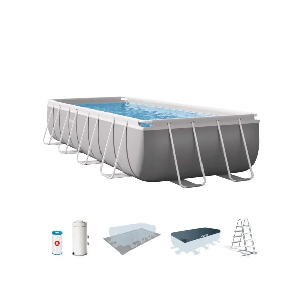 Piscina rectangular Prism Frame INTEX 5 metros con depuradora