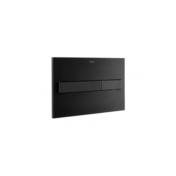 Placa de accionamiento PL7 DUAL negro mate roca