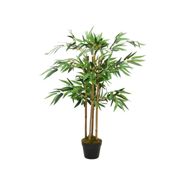 Planta artificial VIDAXL Verde Bambú (90 cm)