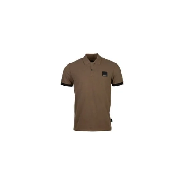 POLO NASH VERDE CAQUI Y NEGRO