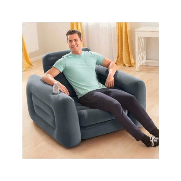 Poltrona cama insuflável INTEX individual - Imagen 3