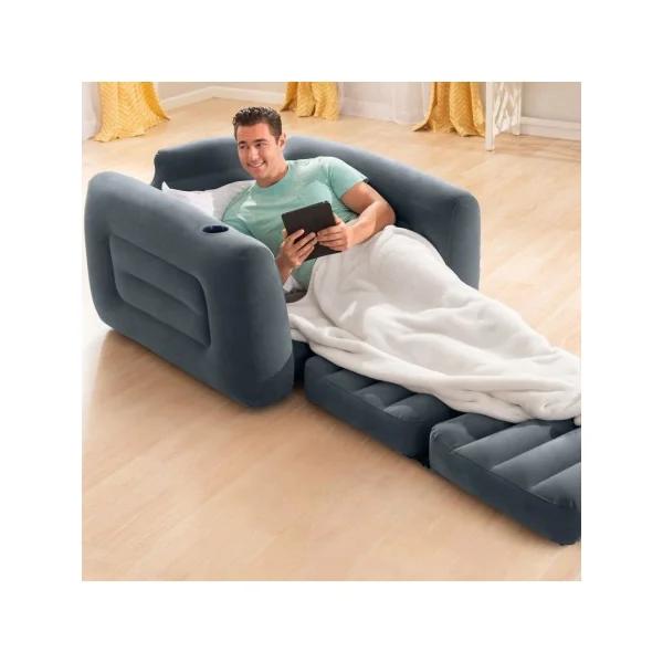 Poltrona cama insuflável INTEX individual - Imagen 4