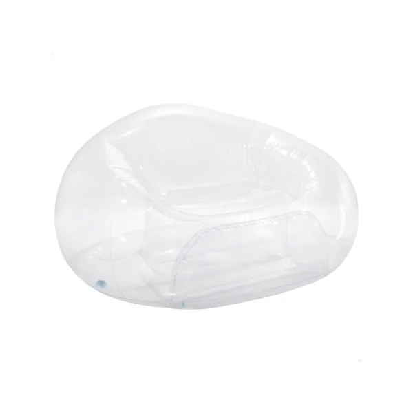 Poltrona inflável INTEX transparente 137x127x74 cm