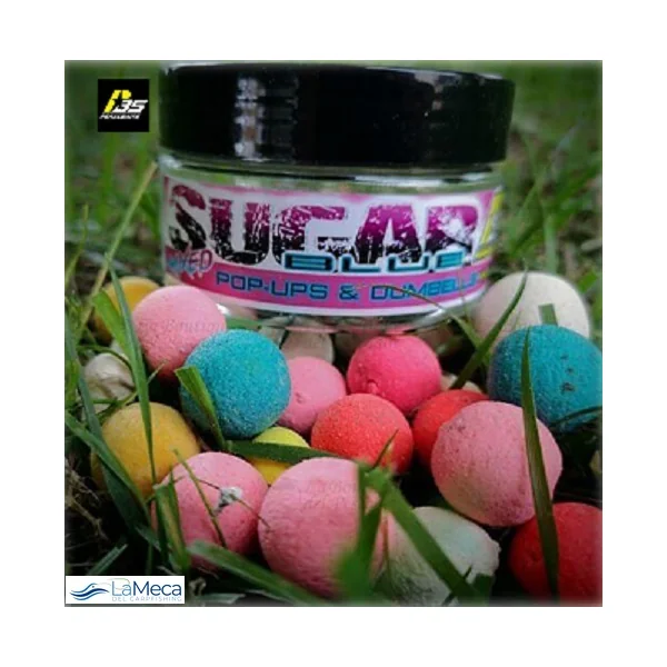 POP UP & DUMBELL SUGAR BLUE PERALBAITS