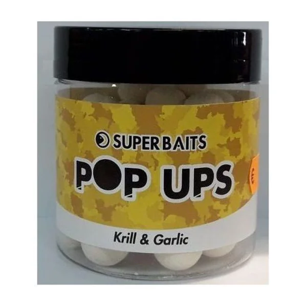 POP UP KRILL & GARLIC 12-15 MM SUPERBAITS