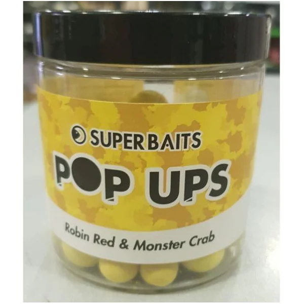 POP UP ROBIN RED Y MONSTER CRAB 12-15 MM SUPERBAITS