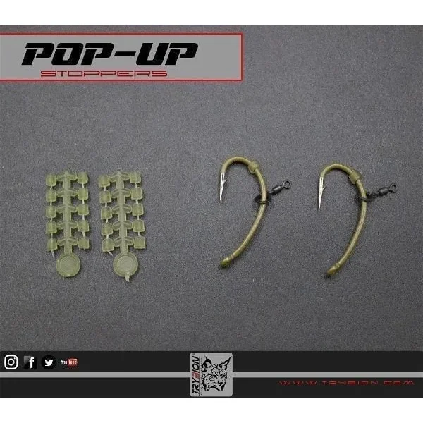 POP UP STOPPERS VERDE TRYBION