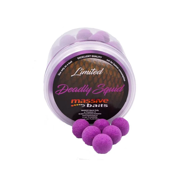 POP UPS DEADLY SQUID 14MM 200ML MASSIVE BAITS