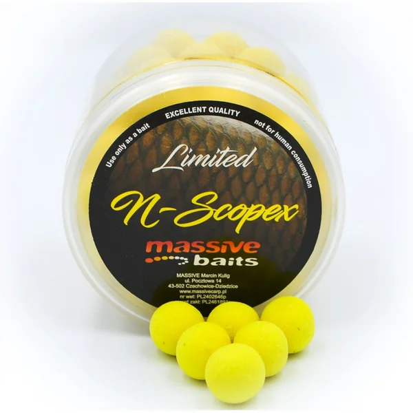 POP UPS N-SCOPEX 14MM 200ML MASSIVE BAITS