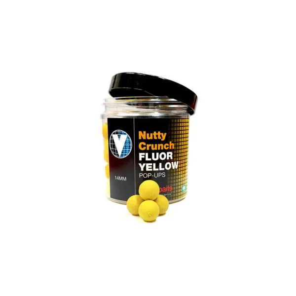 POP UPS NUTTY CRUNCH AMARILLO FLUOR 14 MM VITALBAITS