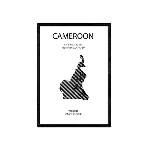 Poster NACNIC de Camerún (A3)