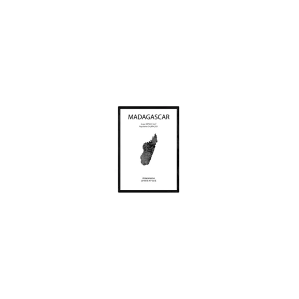 Poster NACNIC de Madagascar (A3) - Imagen 2