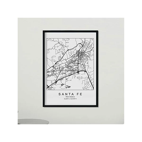 Poster NACNIC Mapa de Santa Fe (A4)