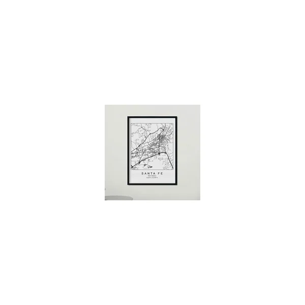 Poster NACNIC Mapa de Santa Fe (A4) - Imagen 2