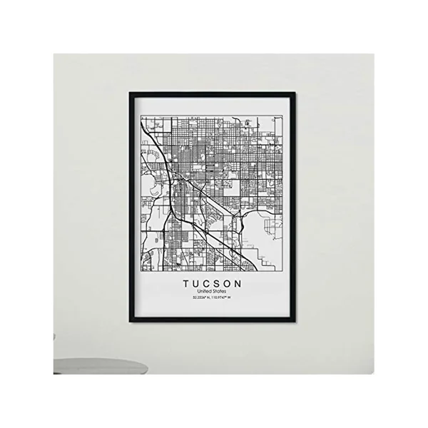 Poster NACNIC Mapa de Tucson (A3)