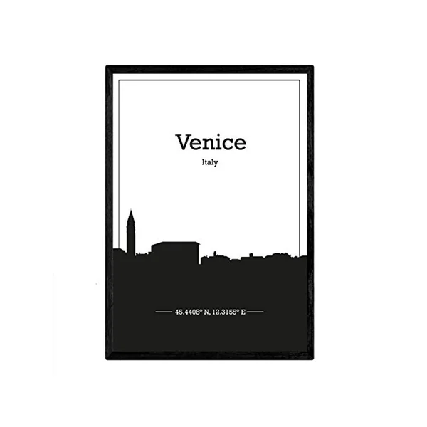 Poster NACNIC Mapa de Venice Italia (A3)