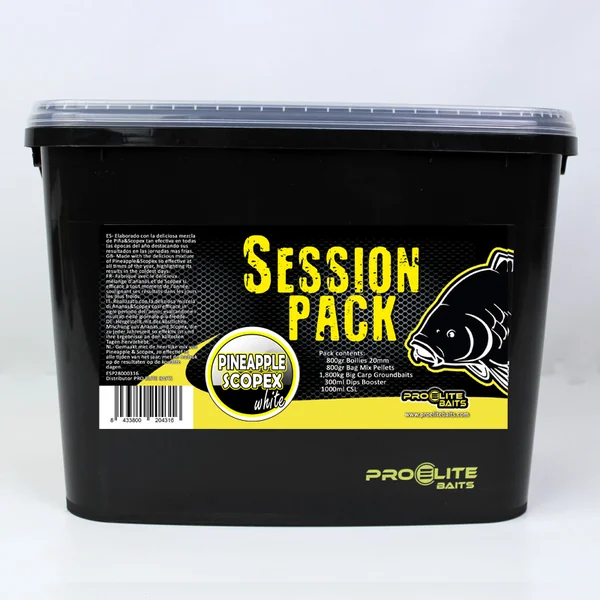 PRO ELITE BAITS SESSION PACK CLASSIC PIÑA SCOPEX WHITE - Arapaima Fishing