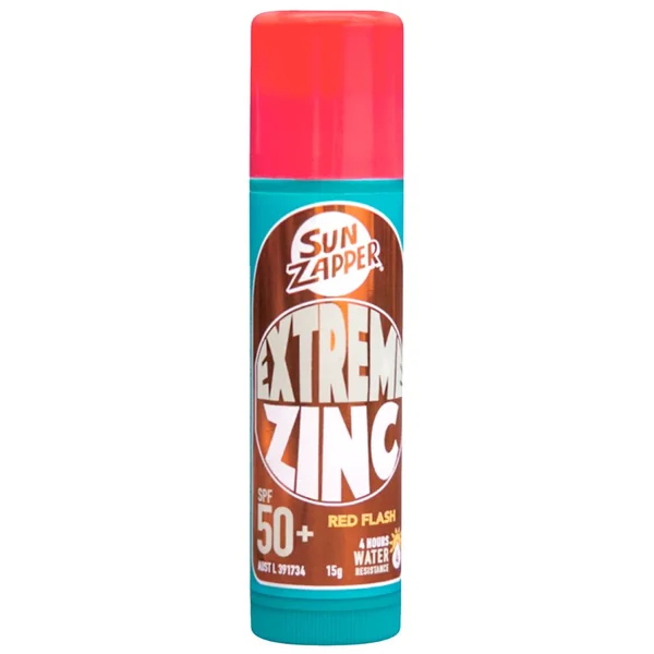 Protector Solar Sun Zapper Extreme Zinc Red Flash 15gr