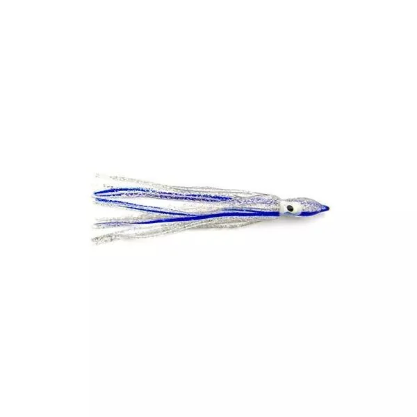 Pulpito Plata Raya Azul M&W Soft Baits 9cm - Monty pesca