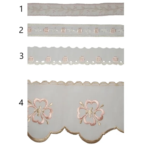 Puntilla de cristal rosa PC5-5